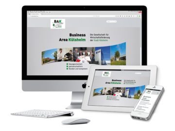 Mockup BAK Website - kommunale Wirtschaftsförderung