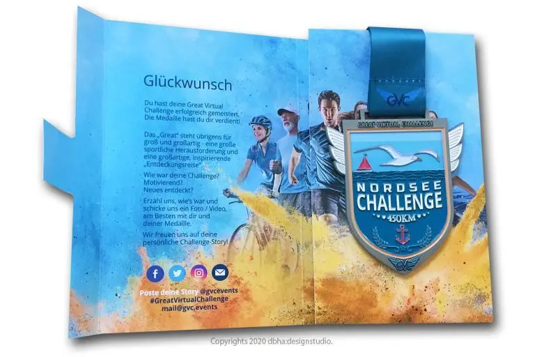 Verpackungsdesign GVC-Medaillenfolder