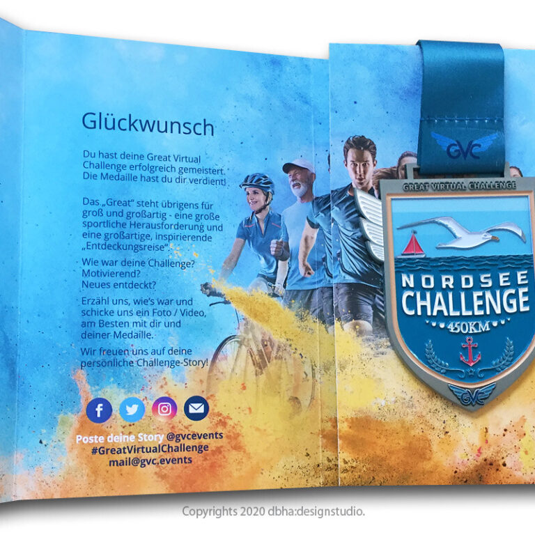 Verpackungsdesign GVC-Medaillenfolder