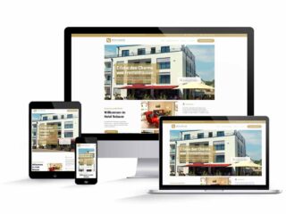 Hotel Nebauer Website Mockup