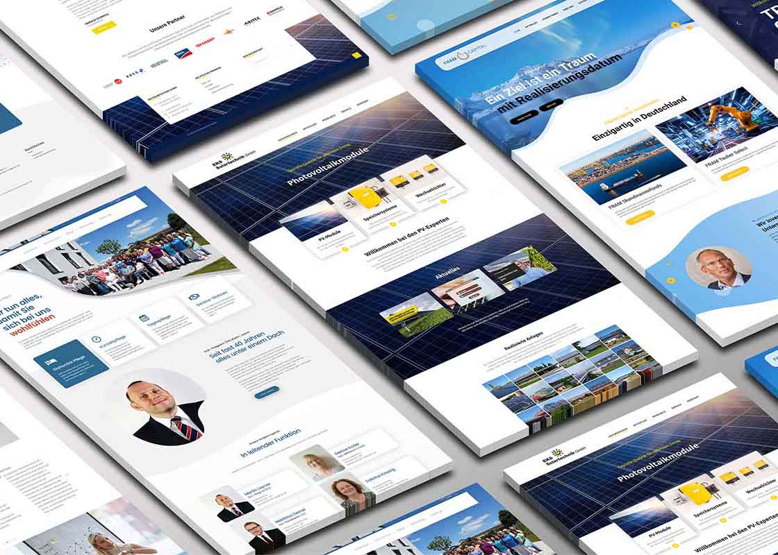 Websites-Screendesign-Set